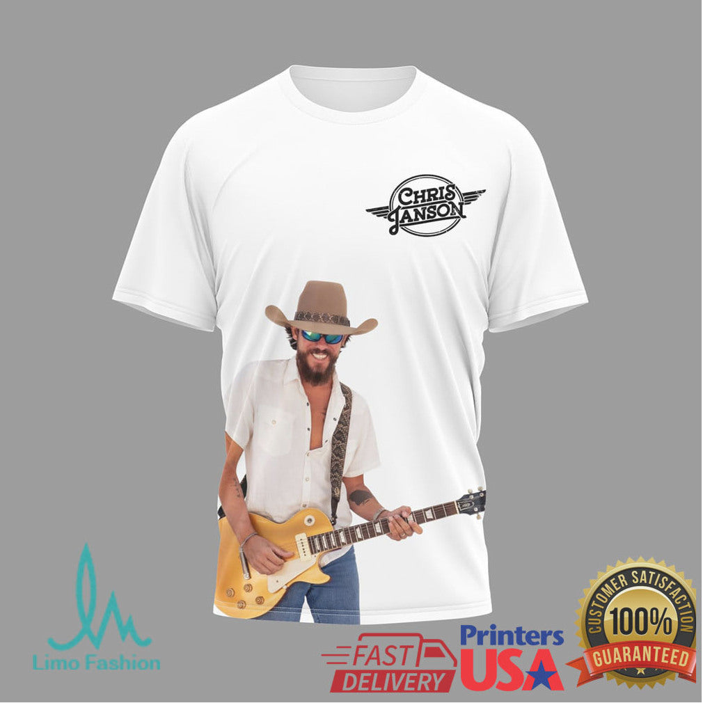 Chris Janson Wild Horses Untamed Tour 2026 T Shirt - Limotees LLC