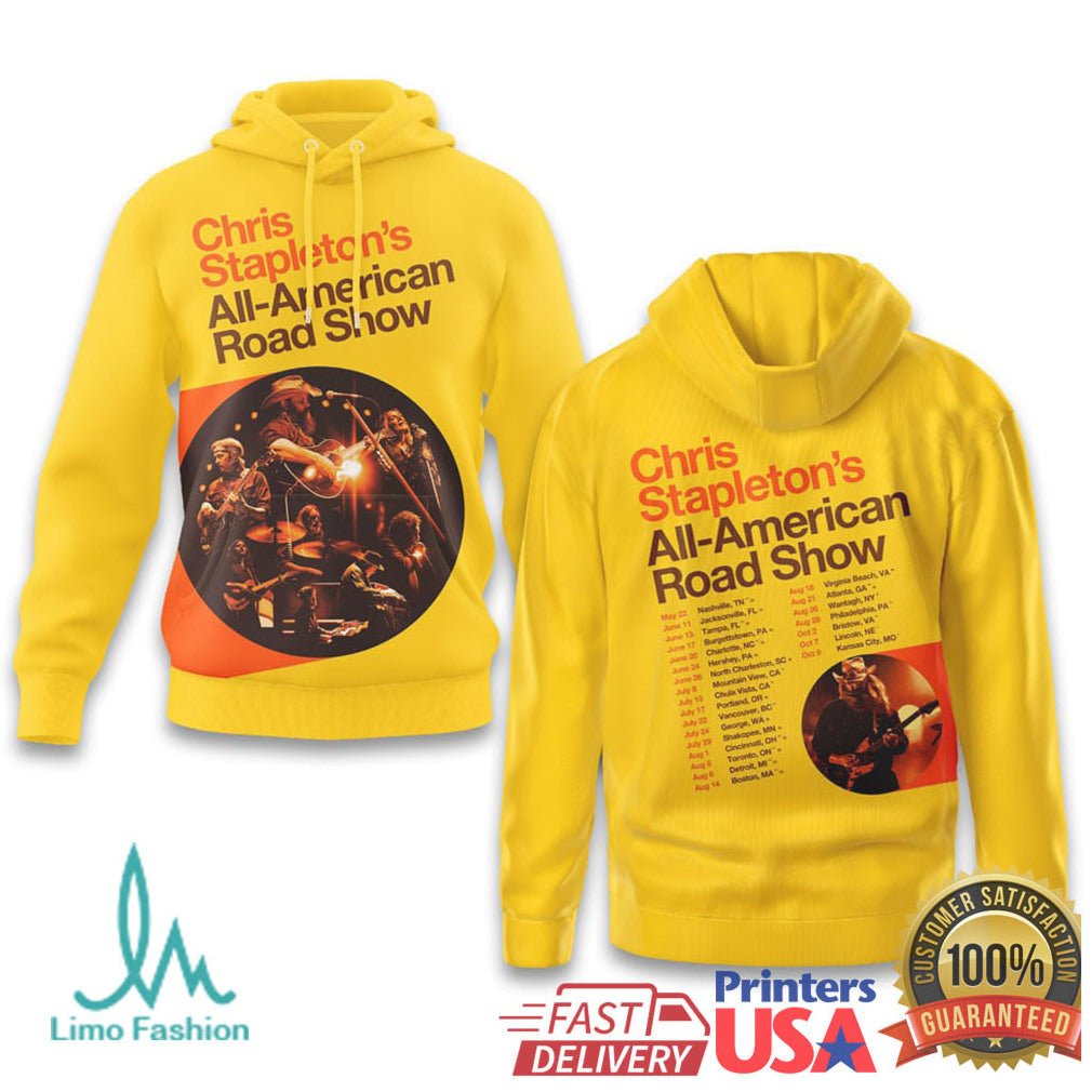 Chris Stapleton All American Road Show Apparel t shirt & Tee - Limotees LLC