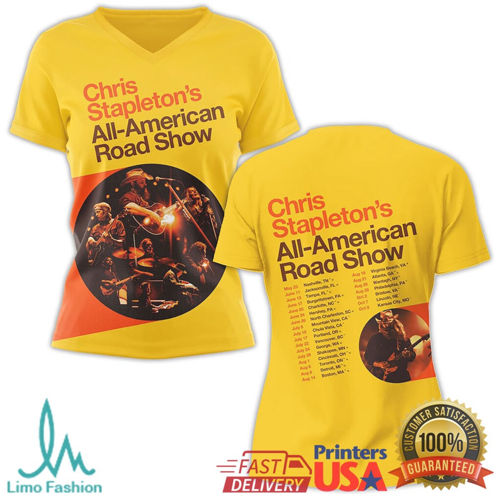Chris Stapleton All American Road Show Apparel t shirt & Tee - Limotees LLC