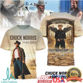 Chuck Norris 1940 2026 Earth Was Just His Side Quest T Shirt - Limotees LLC