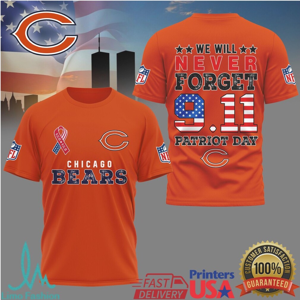 Cincinnati Bengals 9.11 Memorial Patriot Day Graphic T Shirt - Limotees LLC