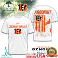 Cincinnati Bengals Arborist Tree Service Chainsaw Logger T Shirt - Limotees LLC