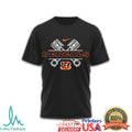 Cincinnati Bengals Biker Style Engine Piston Graphic Tee - Limotees LLC