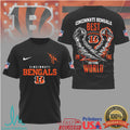 Cincinnati Bengals CM Punk Best In The World Custom T Shirt - Limotees LLC