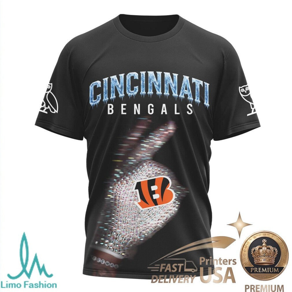 Cincinnati Bengals Drake Iceman Hip Hop Graphic T Shirt - Limotees LLC