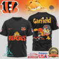 Cincinnati Bengals Garfield Character Mashup Football T shirt - Limotees LLC
