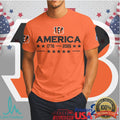 Cincinnati Bengals Happy 250th Anniversary America Skull NFL T Shirt - Limotees LLC