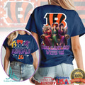 Cincinnati Bengals Hocus Pocus Witches You Can't Sit With Us Halloween T Shirt - Limotees LLC