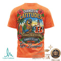 Cincinnati Bengals Margaritaville Parrot Tropical Summer Session T Shirt - Limotees LLC