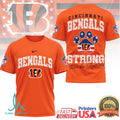 Cincinnati Bengals Official NFL Save The Animals Fan 3D Shirt - Limotees LLC