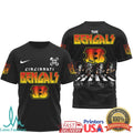 Cincinnati Bengals Retro Rock Graphic T Shirt NFL Streetwear T Shirt - Limotees LLC
