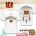 Cincinnati Bengals Tribal Dreamcatcher Culture Inspired NFL T Shirt - Limotees LLC