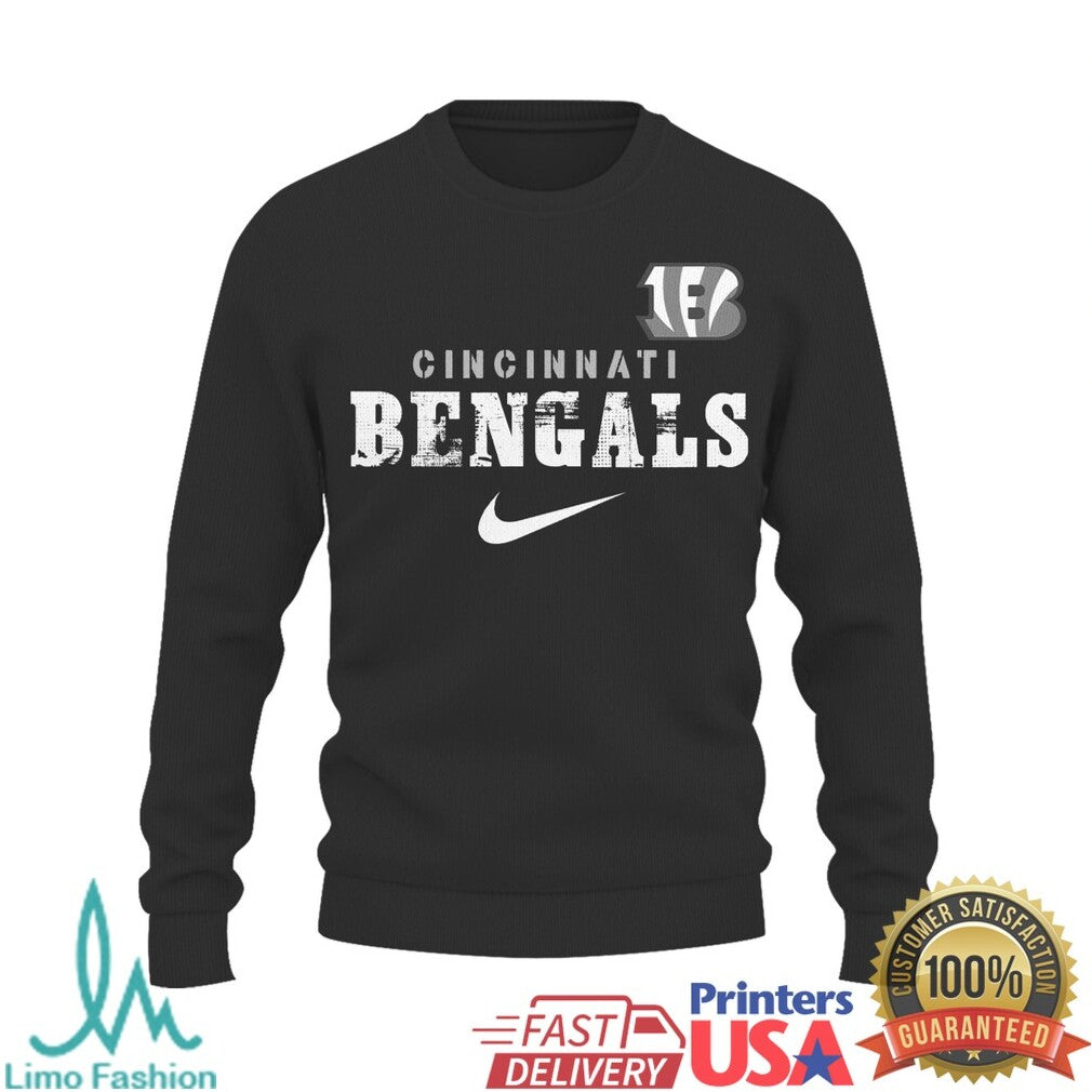 Cincinnati Bengals Trucker Gear Never Underestimate Bengals with a Truck Long Sleeve T Shirt