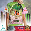 Cincinnati Bengals Wicked Emerald City & Munchkinland Custom T Shirt - Limotees LLC