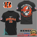 Cincinnati Bengals X Grateful Dead Steal Your Face “Make Cincinnati Grateful Again” Tshirt - Limotees LLC