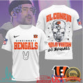 Cincinnati Bengals x Bad Bunny El Conejo Malo Vision Skull Shirt - Limotees LLC