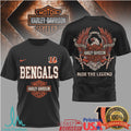Cincinnati Bengals x Harley Davidson Motor Cycles 1903 2025 Legend T Shirt - Limotees LLC