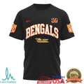 Cincinnati BengalsOfficial NFL ZZ Top Fan 3D Shirt - Limotees LLC