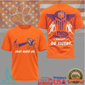 Clemson Tigers “Just Hate Us” Dabbing Mascot Graphic T Shirt - Limotees LLC