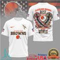 Cleveland Browns CM Punk Best In The World Fan Merchandise T Shirt - Limotees LLC