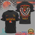 Cleveland Browns CM Punk Best In The World Graphic T Shirt - Limotees LLC