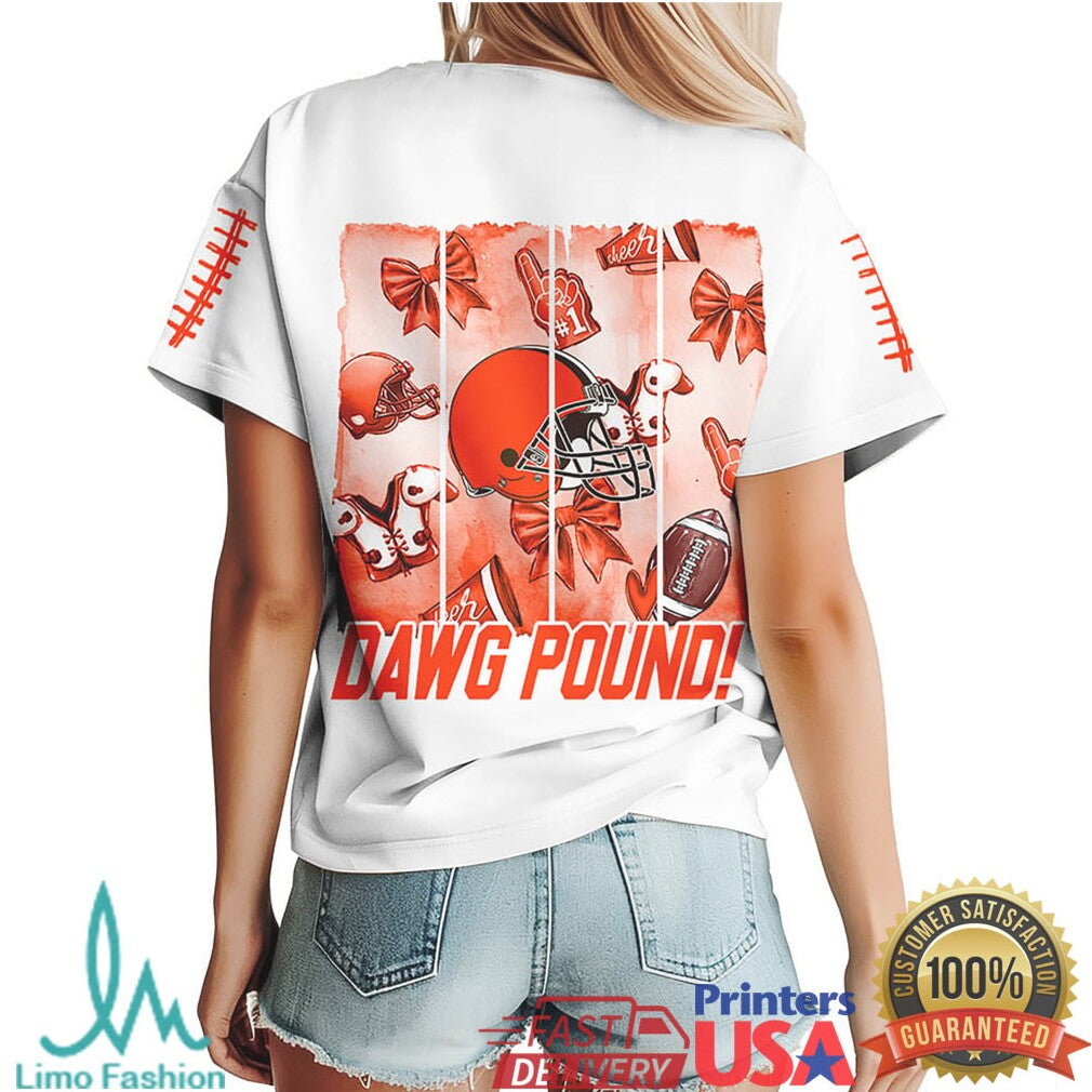 Cleveland Browns Dawg Pound Football Gameday Graphic Shirt - Limotees LLC