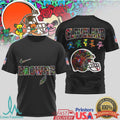 Cleveland Browns Grateful Dead Dancing Bears Football T Shirt - Limotees LLC
