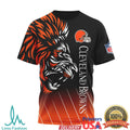 Cleveland Browns Lion The King Hakuna Matata Dawg Pound 3D All Over Print T Shirt - Limotees LLC