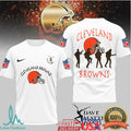 Cleveland Browns x Dave Matthews Band Mashup Graphic Apparel - Limotees LLC