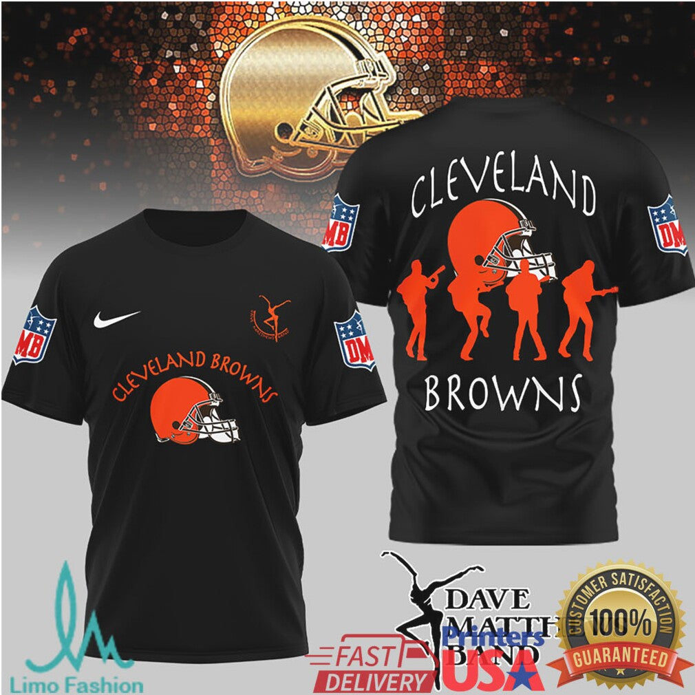 Cleveland Browns x Dave Matthews Band Mashup Graphic Apparel - Limotees LLC
