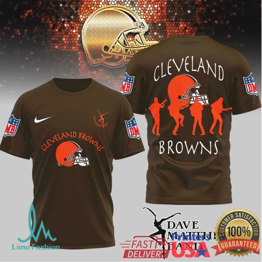 Cleveland Browns x Dave Matthews Band Mashup Graphic Apparel - Limotees LLC