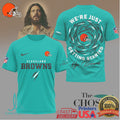 Cleveland Browns x The Chosen “We're Just Getting Started” Christian Fan Shirt - Limotees LLC