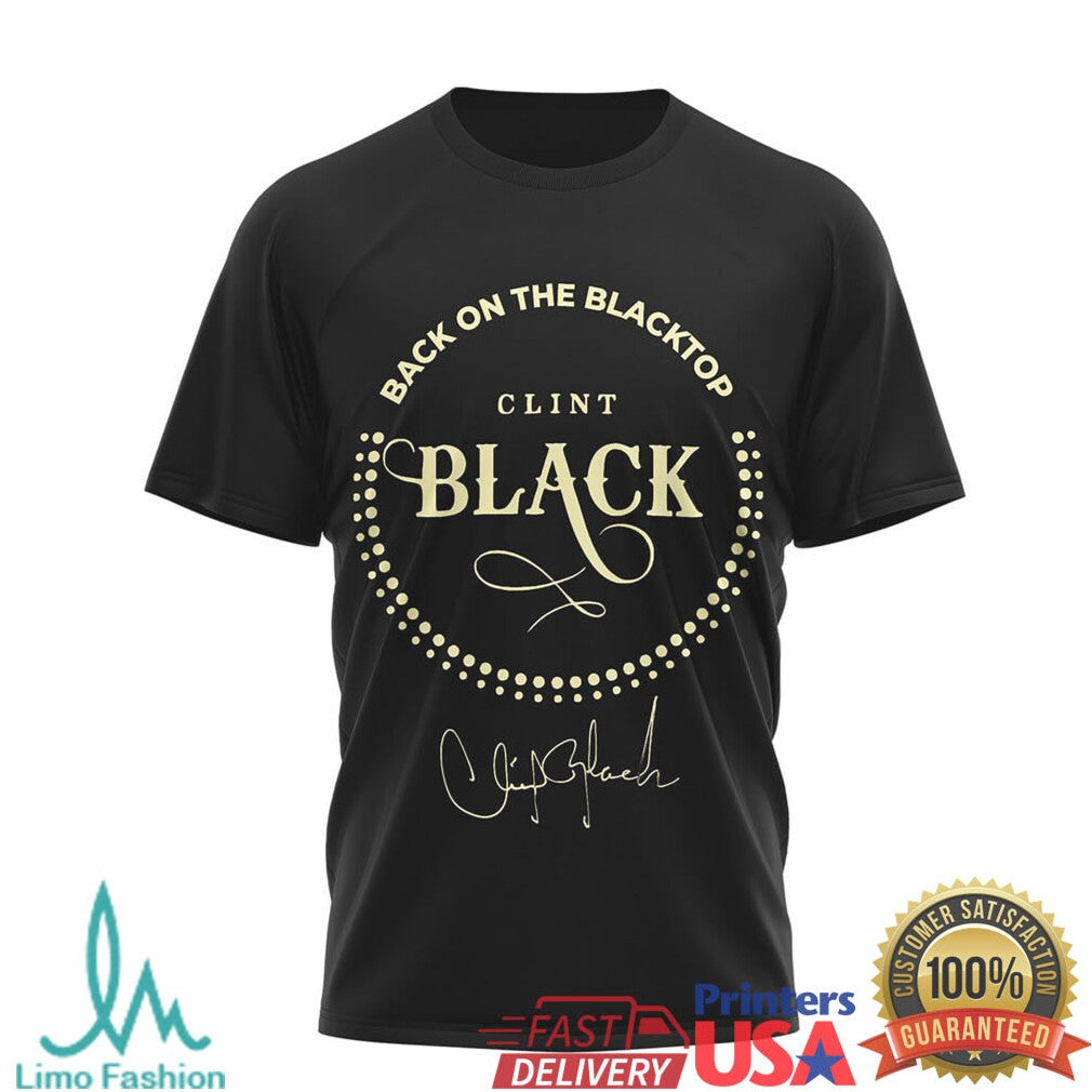 Clint Black Back On The Blacktop Tour 2026 Shirt Country Music Legend - Limotees LLC