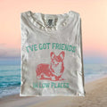 Corgi Friends In Low Places Funny Dog Lover Graphic T Shirt - Limotees LLC