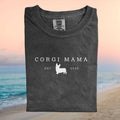 Corgi Mama Est 2025 Minimalist Dog Mom Graphic T Shirt - Limotees LLC