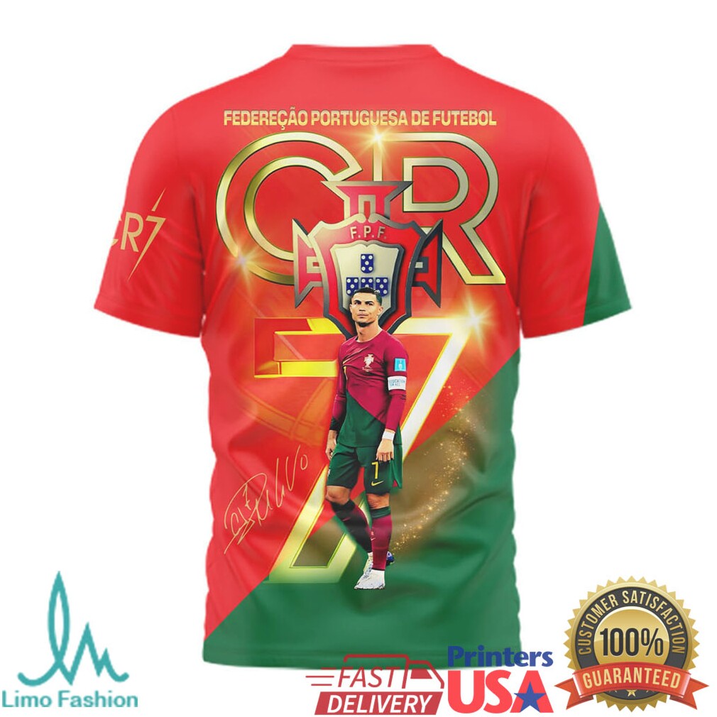 Cristiano Ronaldo Cr7 Portugal National Team Tshirt Design - Limotees LLC