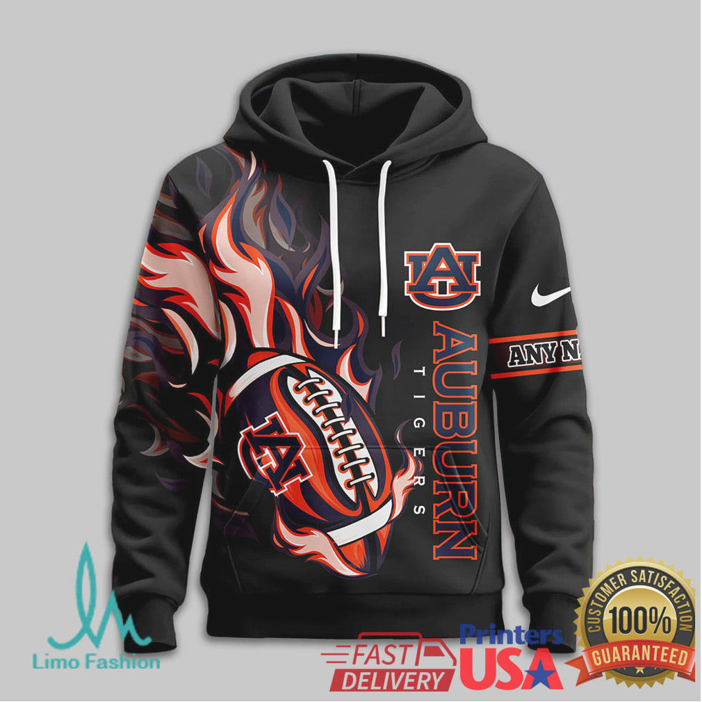 Custom Auburn Tigers “All Auburn All Orange” Football 3D T Shirt - Limotees LLC