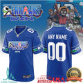 Custom Seattle Seahawks “One Piece” Anime Style Personalized Football Jersey - Limotees LLC