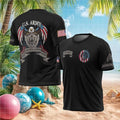 Custom US Army Eagle Shield “This We'll Defend” Veteran Patriotic T Shirt - Limotees LLC