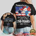 Dallas Cowboys America 250 Years Semi Quincentennial Patriotic T Shirt - Limotees LLC