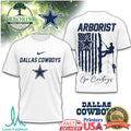 Dallas Cowboys Arborist Tree Service Navy Blue Flag T Shirt - Limotees LLC