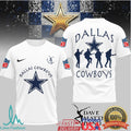 Dallas Cowboys Dave Matthews Band DMB Silhouette Fan Shirt - Limotees LLC