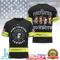Dallas Cowboys Firefighter Snoopy Peanuts Gang Fan T Shirt - Limotees LLC