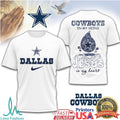 Dallas Cowboys In My Veins Jesus In My Heart Faith Football T Shirt - Limotees LLC