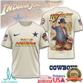 Dallas Cowboys Indiana Jones Adventure Series Crossover T Shirt - Limotees LLC