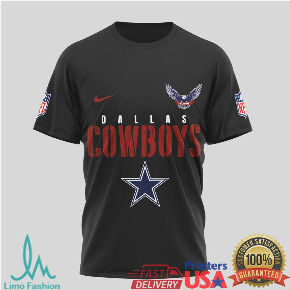 Dallas Cowboys Military Appreciation “Thank You Veterans” 3D T Shirt - Limotees LLC