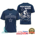 Dallas Cowboys Mountain Biker Apparel Go Cowboys MTB Training Shirt - Limotees LLC