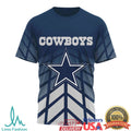 Dallas Cowboys NFL Flag Play Football Performance Jersey T Shirt - Limotees LLC