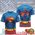 Dallas Cowboys Superman Man of ST Shirtl Collection T Shirt NFL Game Day Wear