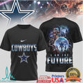 Dallas Cowboys Terminator Sci Fi Style I Am The Future Tee - Limotees LLC